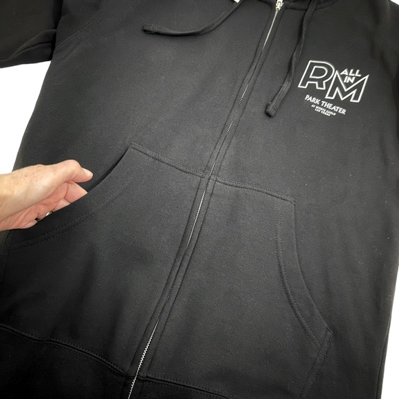 Ricky Martin Black All In Las Vegas Residency Women’s Hooded Jacket,Size Medium - Picture 4 of 14